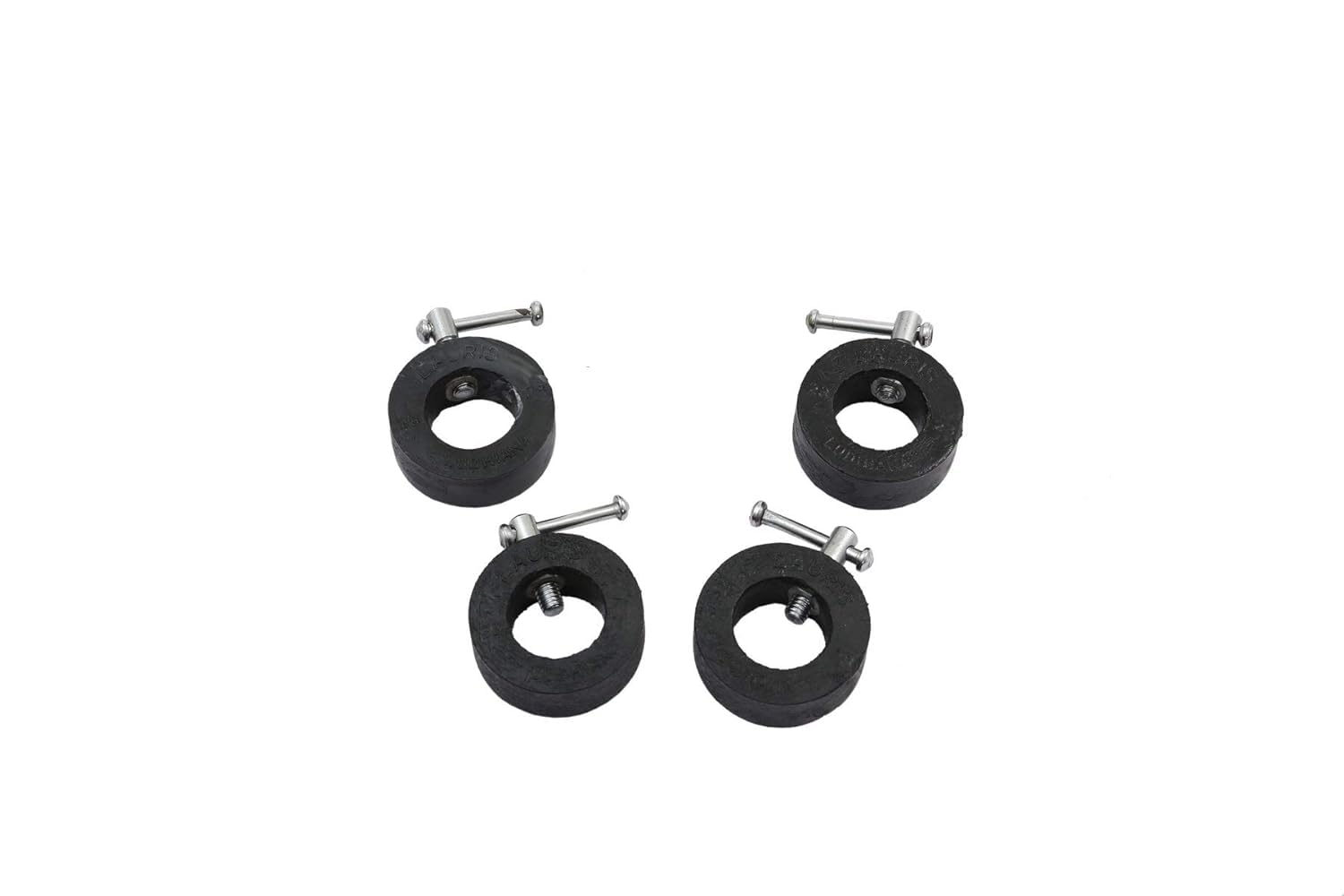 Gym Weightlifting Rod Lock Clamps - 4 Pieces Made of Nylon, 28mm Bore Diameter | Essential for Training at Gym/Home - Ideal for Squats, Biceps, Triceps, Bench Press | Ensure Safety in Every Rep - Image 4