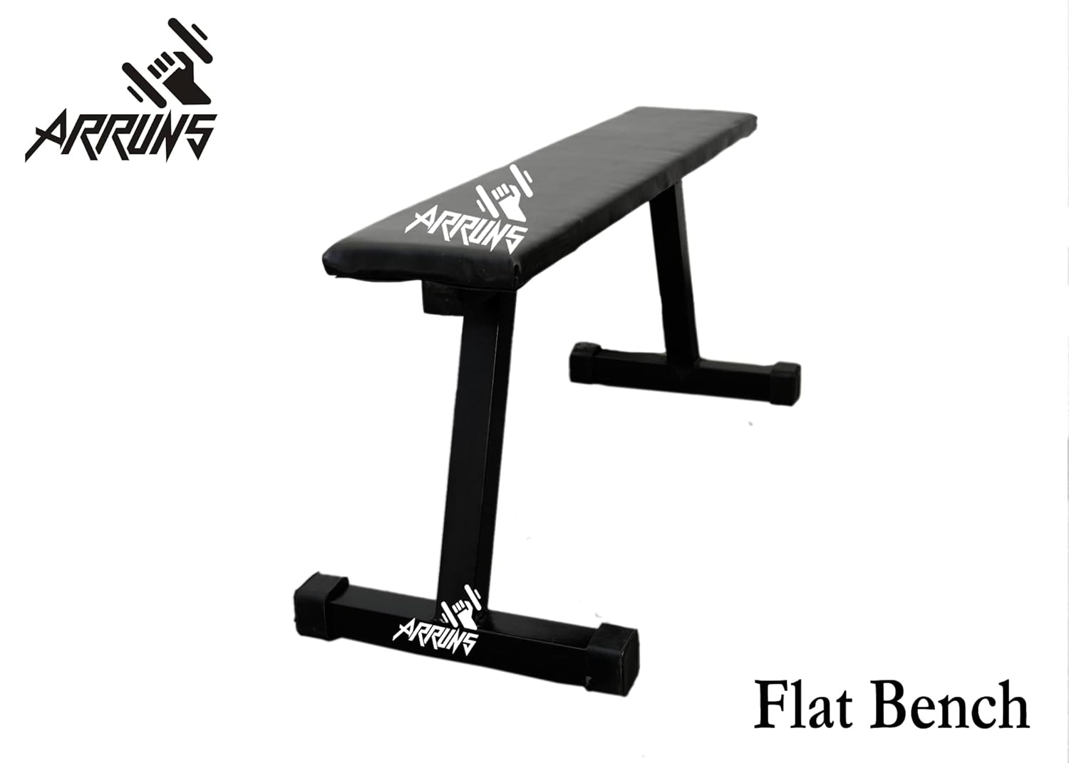 Flat Gym Bench Home Workout Multipurpose Exercise Bench Press Weight Strength Training, Flat, Black, 290 kg Capacity Weight - Image 3