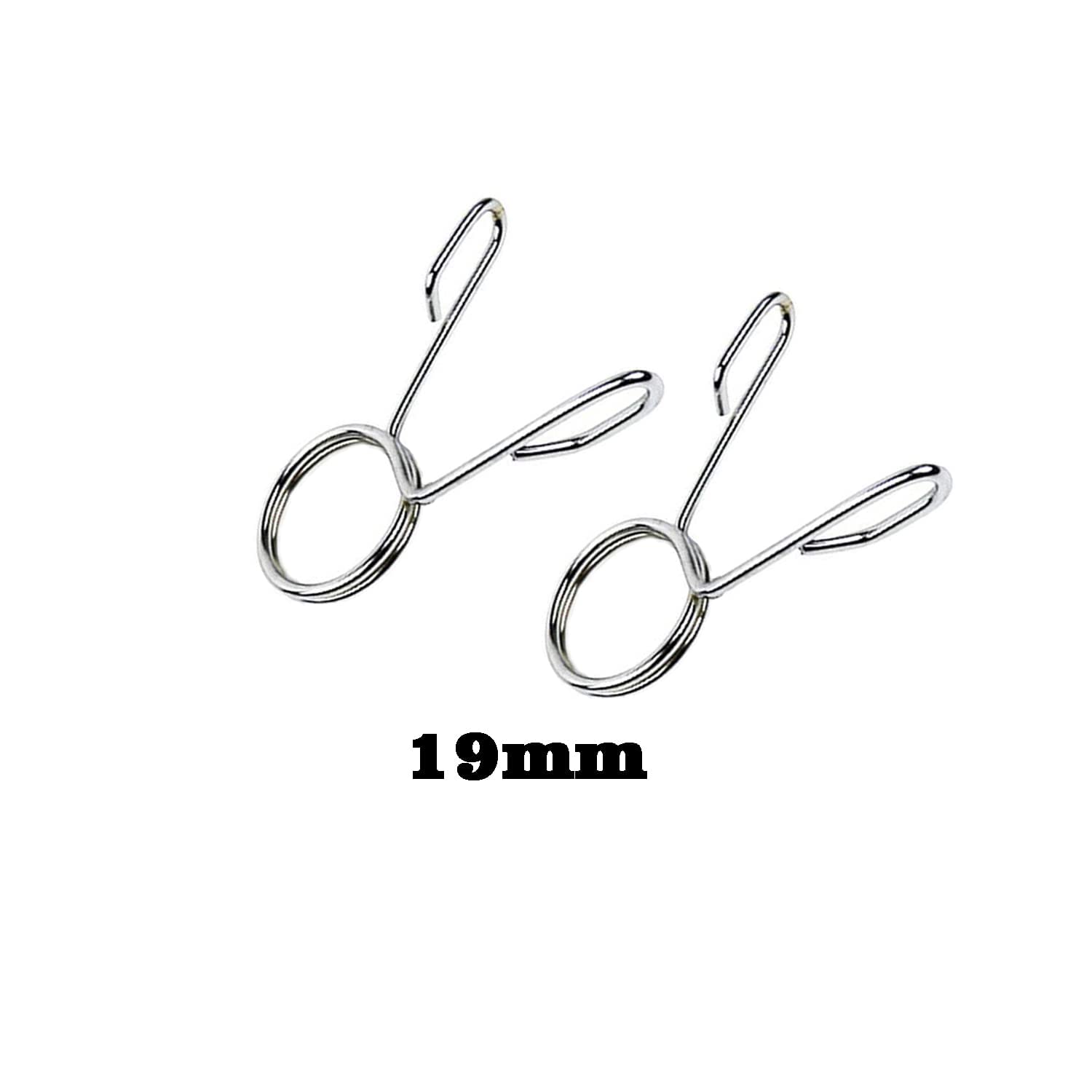 SUPRO Spring Gym Lock, Rod Lock for Dumbbells' Barbell Collor Clips clamp PACK OF 1 (19MM) - Image 3