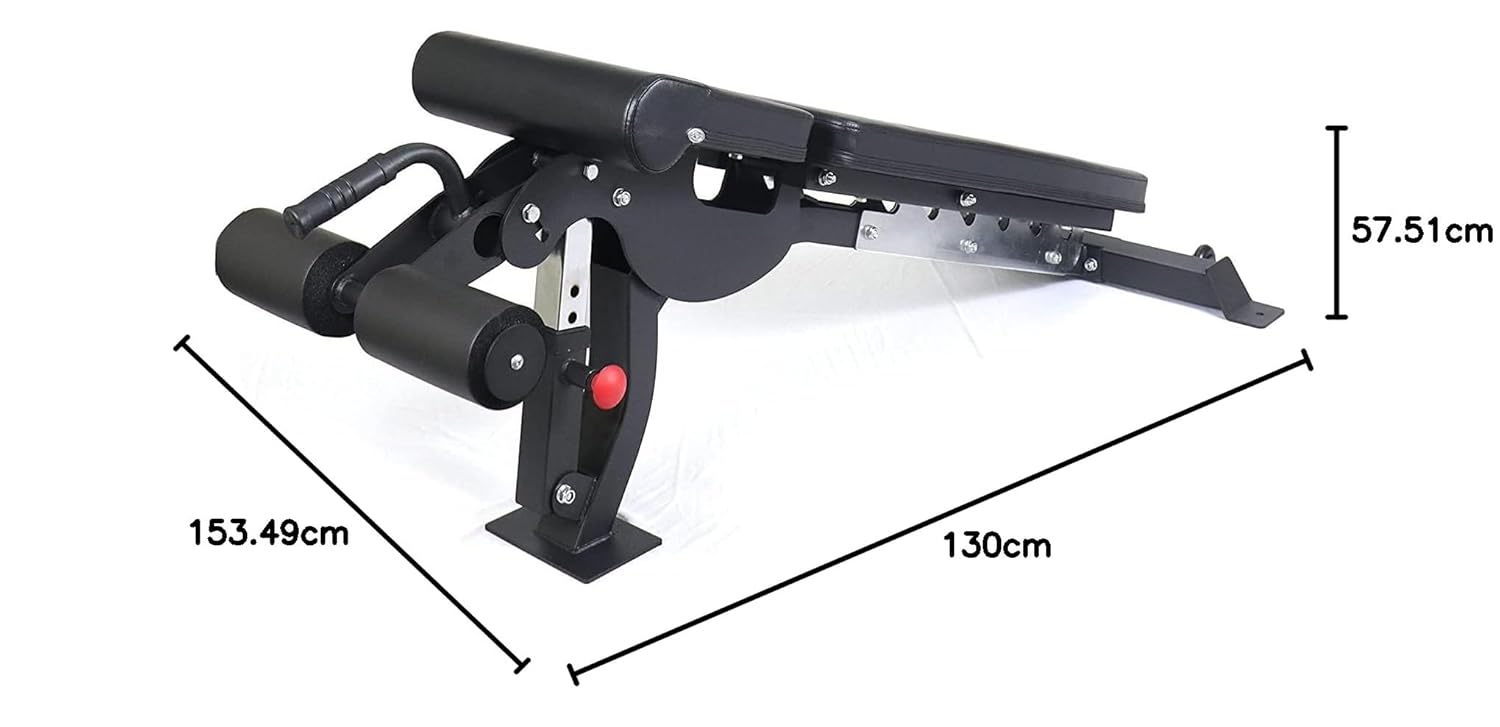 Commercial Adjustable Bench for Home Gym || Exercise Bench Multipurpose || Dumbbell Bench Weight Capacity 300 Kg (IMPORTED) - Image 7