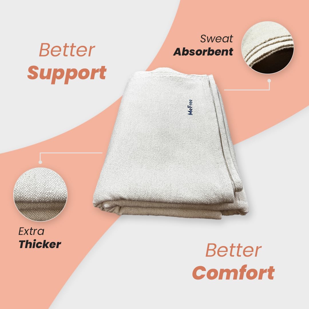 Iyengar Yoga Blanket | 100% Organic Cotton | Handloom Eco-Friendly Yoga Prop | Lightweight & Travel-Friendly | Ideal for Inversions, Backbends, & Meditation - Image 5