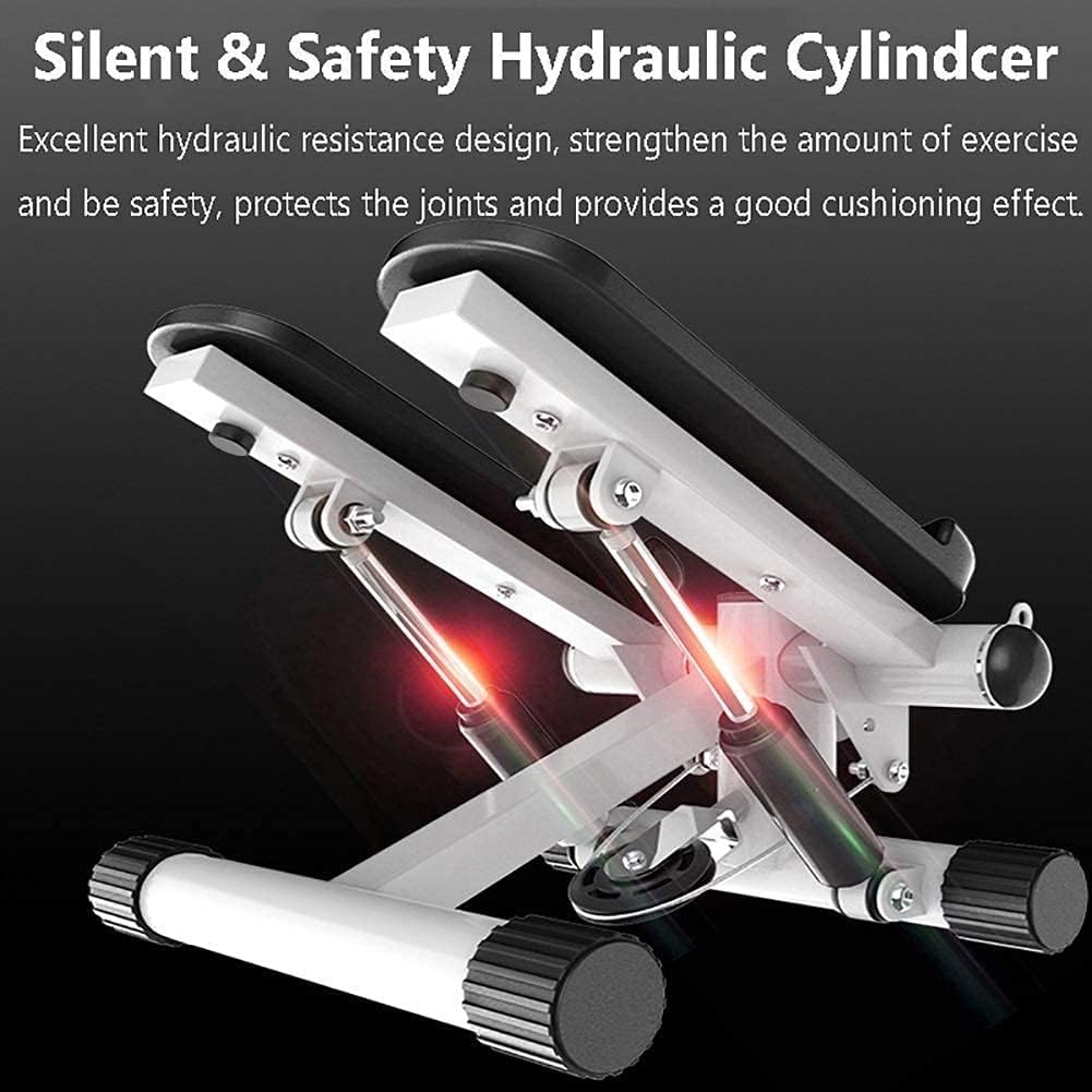 Portable 2-in-1 Mini Stepper Machine with Adjustable Resistance Bands, LCD Monitor,Legs, Thighs, Waist,Tone Your Buttocks, Cardio Exercise and 2 Bungee Cords for Home/Gym Workouts for All. - Image 7