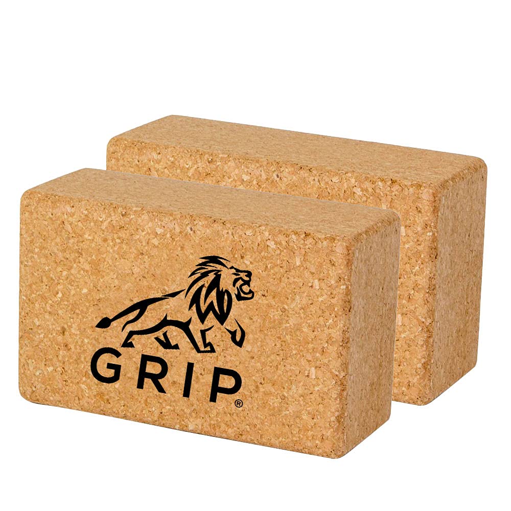 Cork Yoga Bricks set of 2 | Yoga Blocks | Eco-Friendly | Non-Slip | Lightweight & Durable | Props for Balance, Stability, Flexibility & Support | Ideal for Pilates, Stretching & Meditation - Image 7