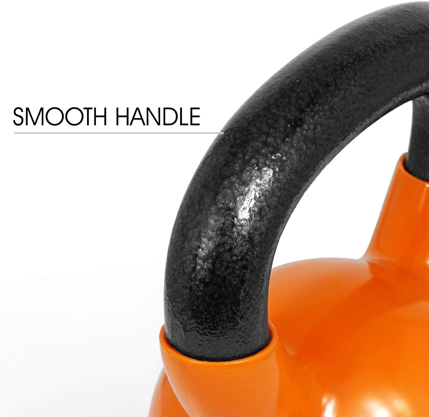 The Indian Made JIMWALT Premium Half Coated Vinyl Kettlebells 2KG to 48KG (14KG) - Image 8