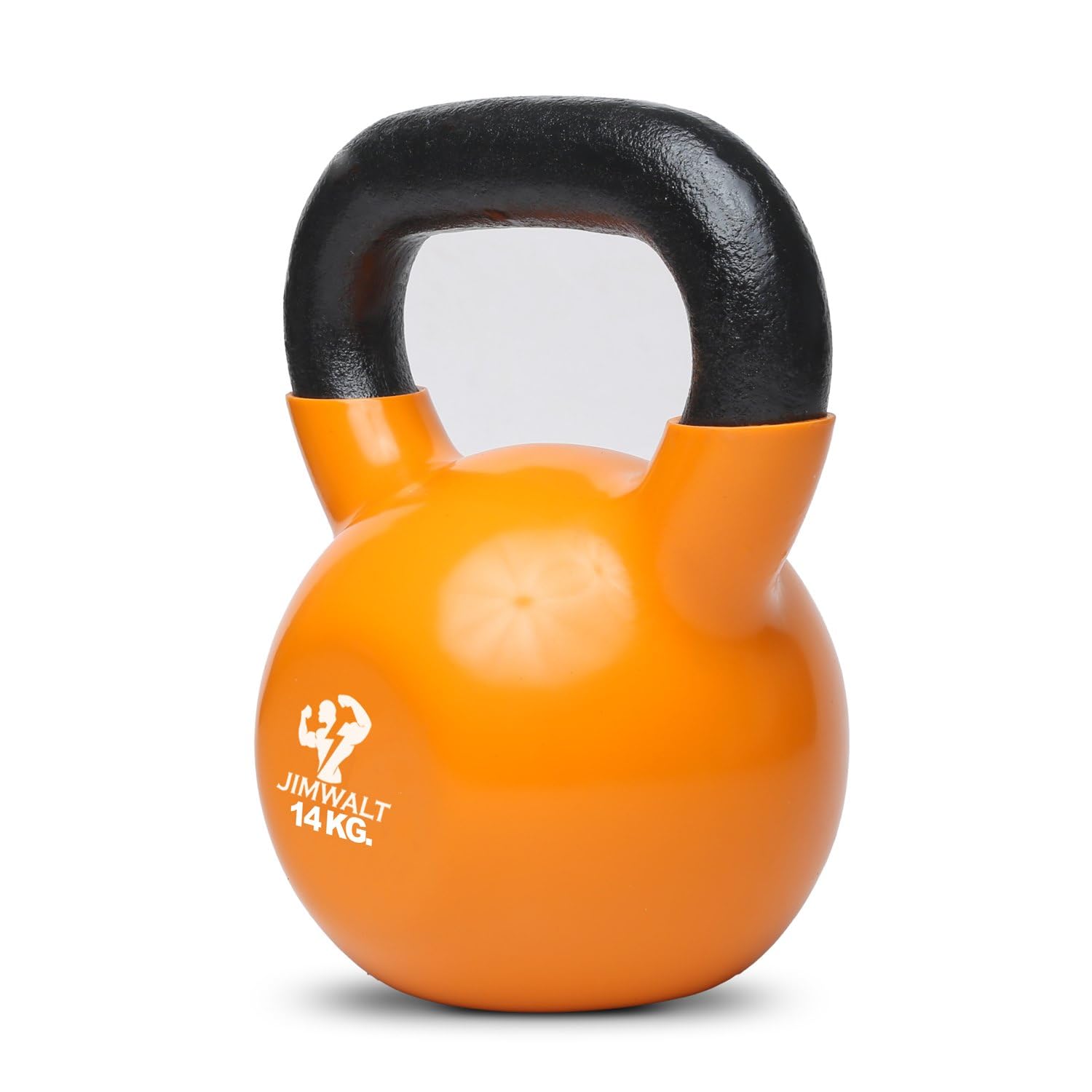 The Indian Made JIMWALT Premium Half Coated Vinyl Kettlebells 2KG to 48KG (14KG) - Image 3