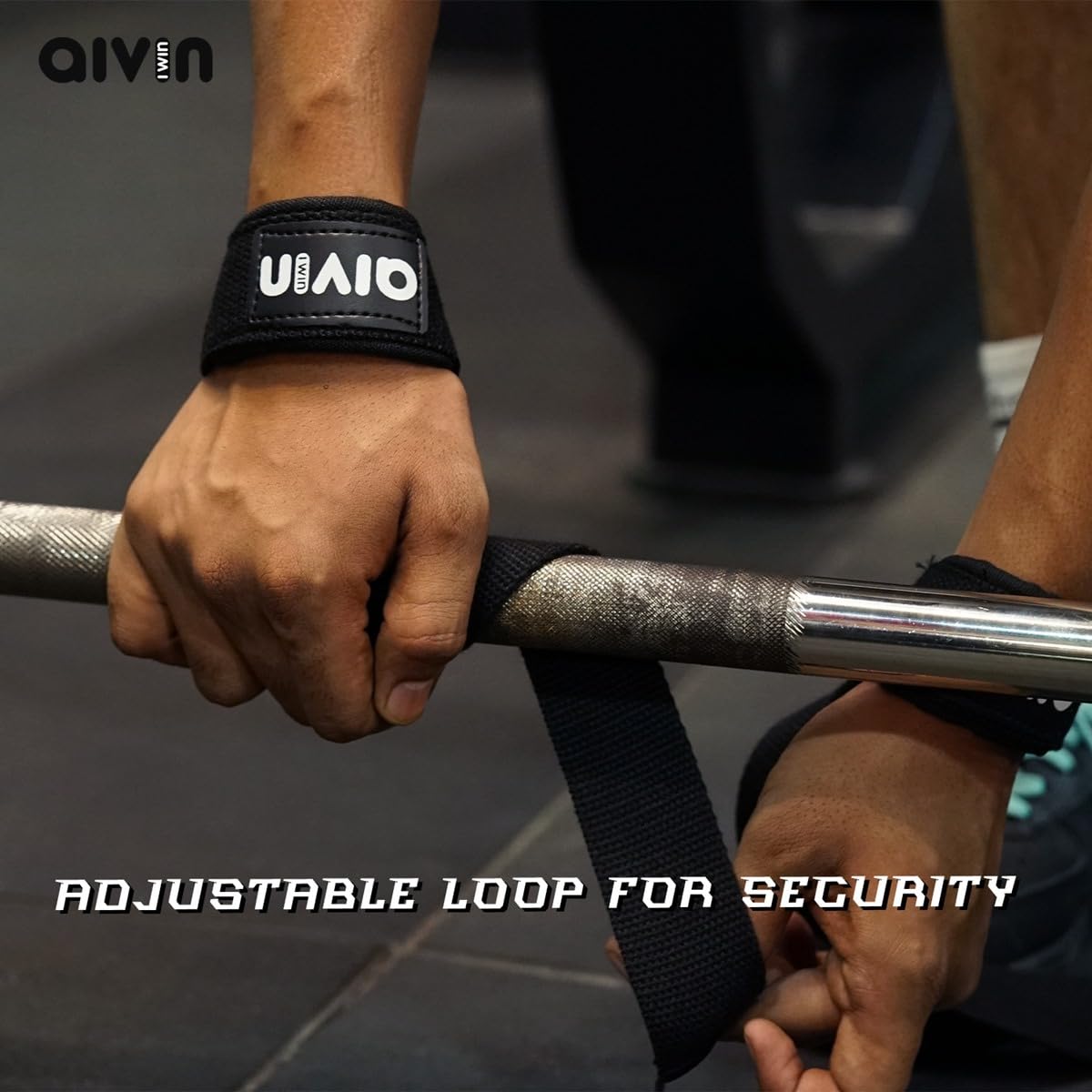 Assist Weight Lifting Straps with Padded Cuff Wrist Support For Gym Gym Accessories For Men For Women Wrist Strap For Gym Wrist Support Deadlift Strap Weightlifting Straps For Grip Gym Straps For Weight Lifting - Image 3