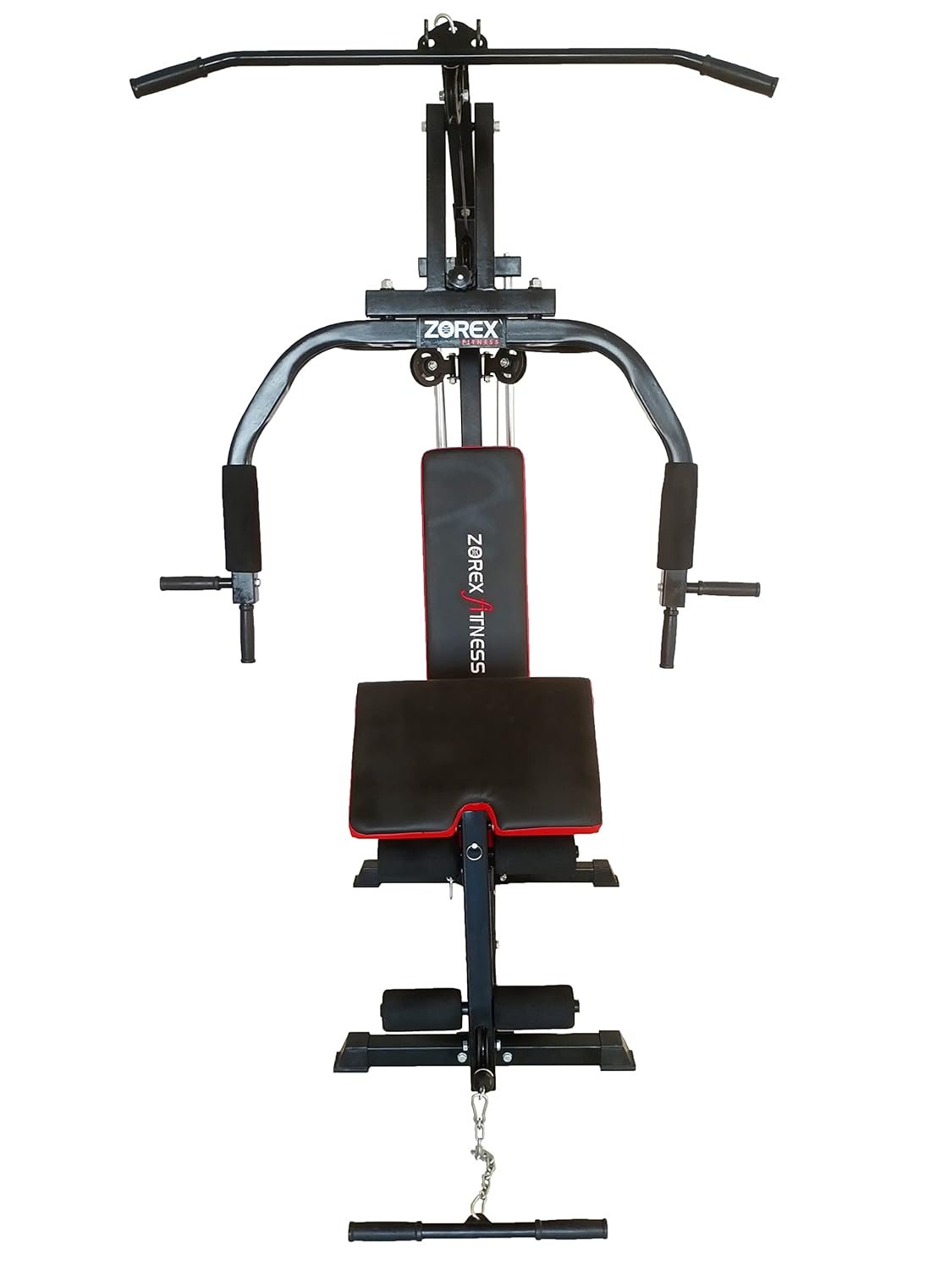 Fitness Multi Home Gym Multiple Muscle Workout Exercise Machine Chest Biceps Shoulder Back Triceps Legs for Men at Home, 60kg Weight Stack, Made in India (HGZ-1004) - Image 3