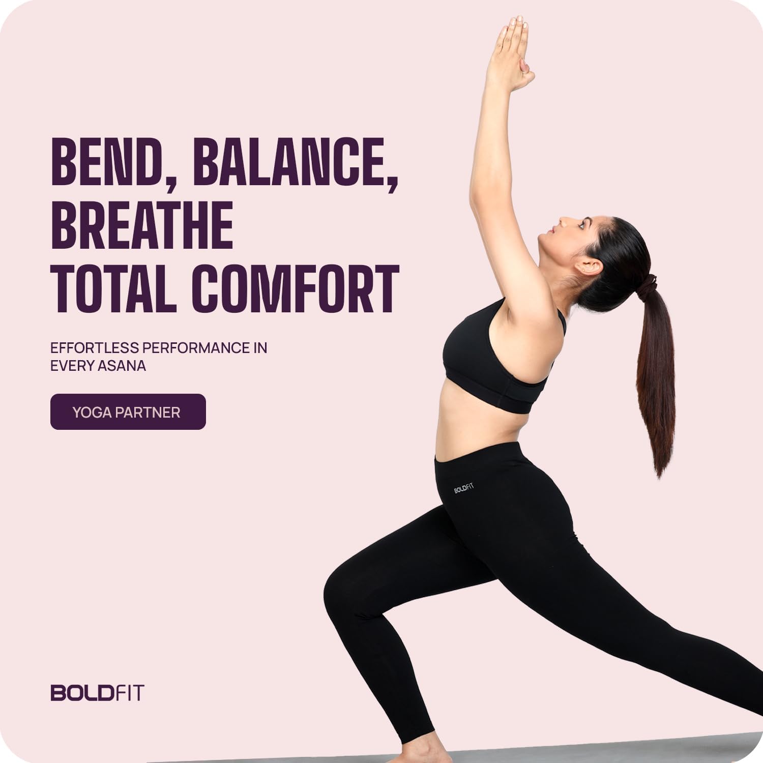Boldfit Women's Stretchable Yoga Pants - Fitness Leggings, Multipurpose Track Pants, Gym Tights, Active Wear Lower - Image 6
