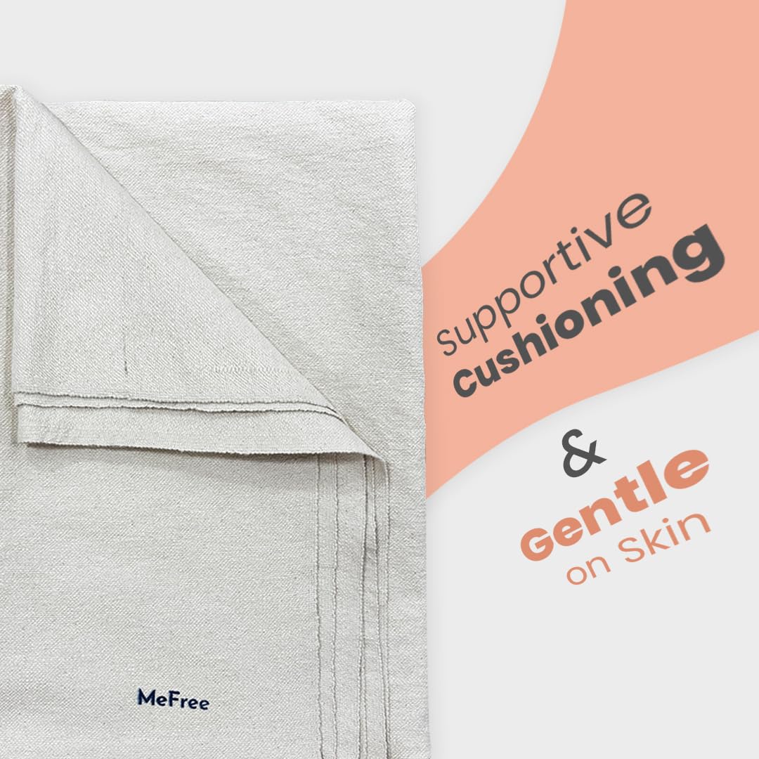 Iyengar Yoga Blanket | 100% Organic Cotton | Handloom Eco-Friendly Yoga Prop | Lightweight & Travel-Friendly | Ideal for Inversions, Backbends, & Meditation - Image 7