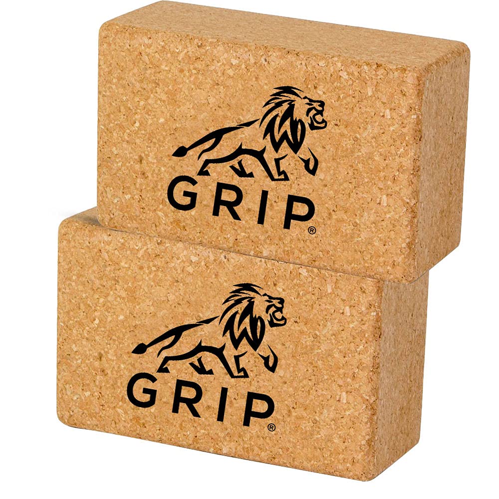 Cork Yoga Bricks set of 2 | Yoga Blocks | Eco-Friendly | Non-Slip | Lightweight & Durable | Props for Balance, Stability, Flexibility & Support | Ideal for Pilates, Stretching & Meditation - Image 9