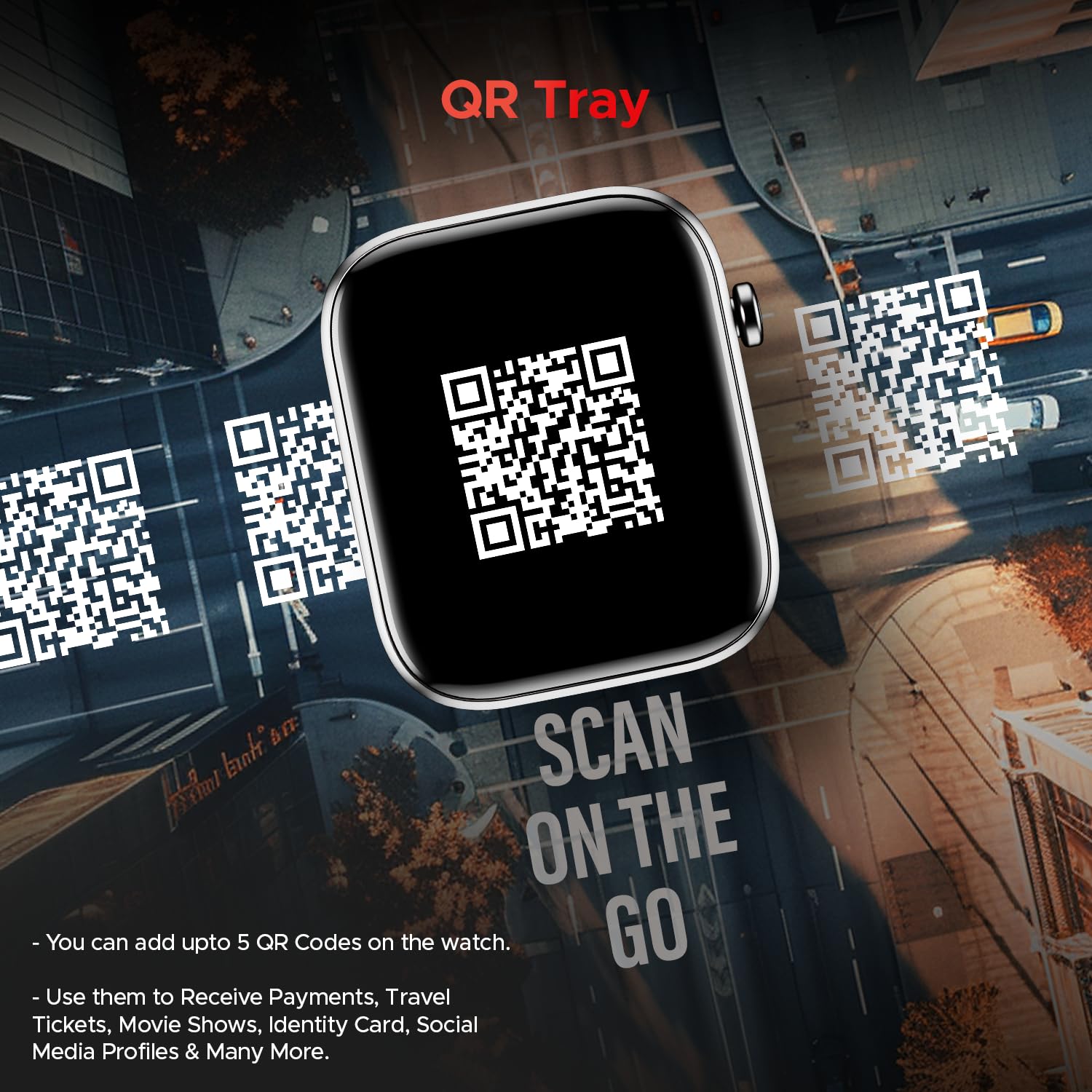 boAt Storm Call 3 w/TBT Navigation, Daily Activity Tracker, DIY Watch Face Studio,700+ Active Modes, 1.83" (4.6 cm) HD Display Fitness Smart Watch for Men & Women(Active Black) - Image 6