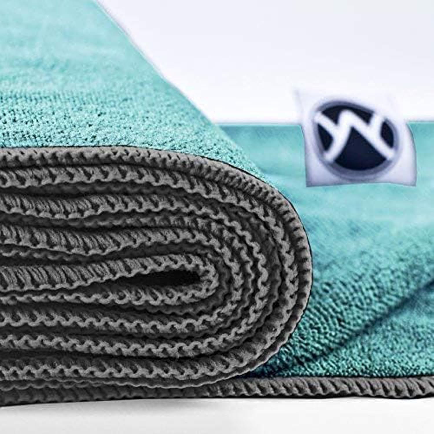 Towel 24 x 72 - Microfiber Non Slip Yoga Mat Towel - Skidless Grip, Ultra Soft and Sweat Absorbent - Image 3
